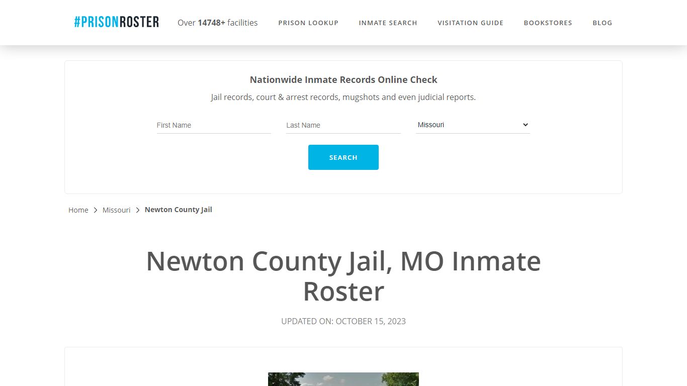 Newton County Jail, MO Inmate Roster - Prisonroster